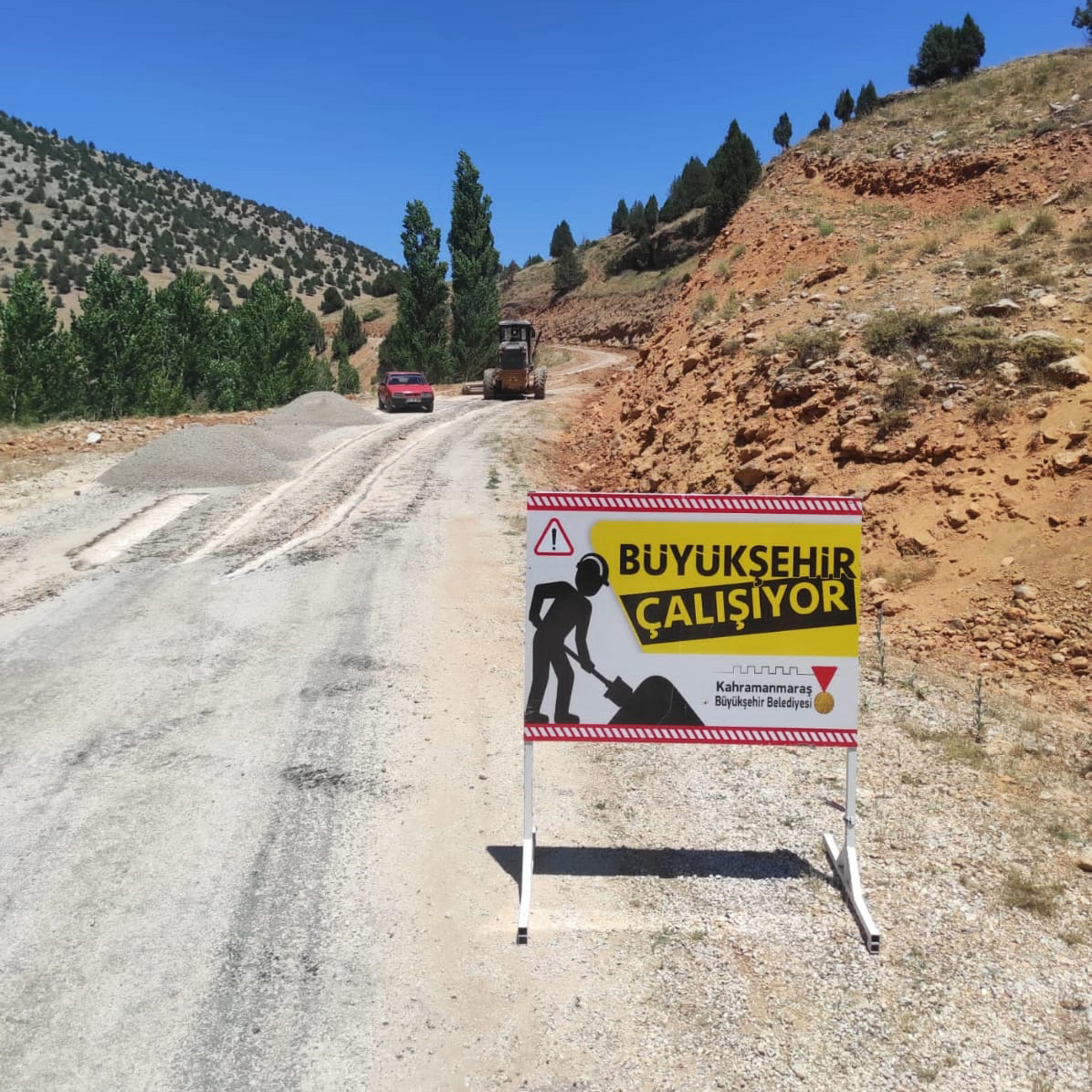 Büyükşehir Belediyesi, Göksun’da Ortatepe, Alıçlıbucak, Kömürköy, Güldağ ve Kavşut mahallelerine
