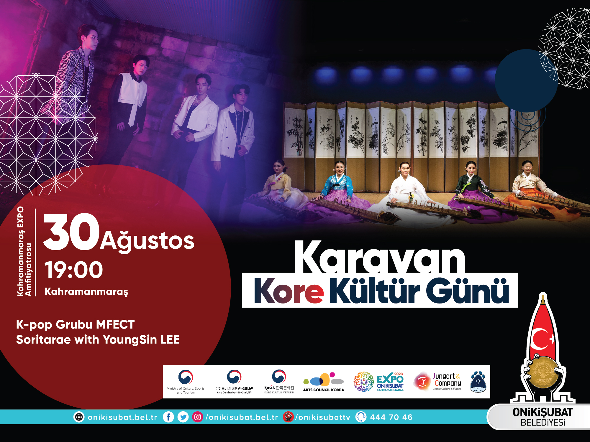 Onikişubat Belediyesi ev sahipliğindeki EXPO 2023’ün ilk uluslararası etkinliğini Güney