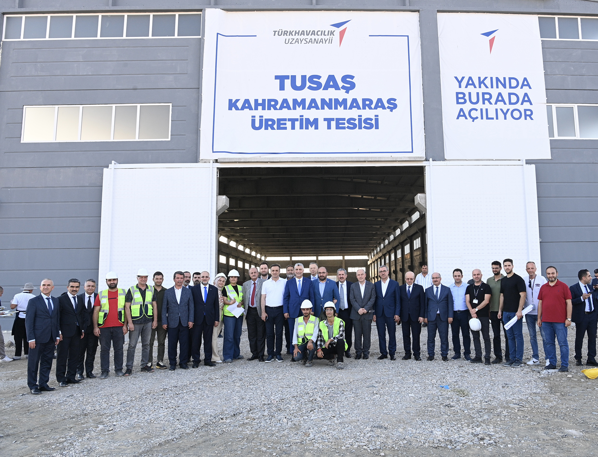 Ticaret Bakanı Prof. Dr. Ömer Bolat ile TUSAŞ’ın Türkoğlu’nda inşa