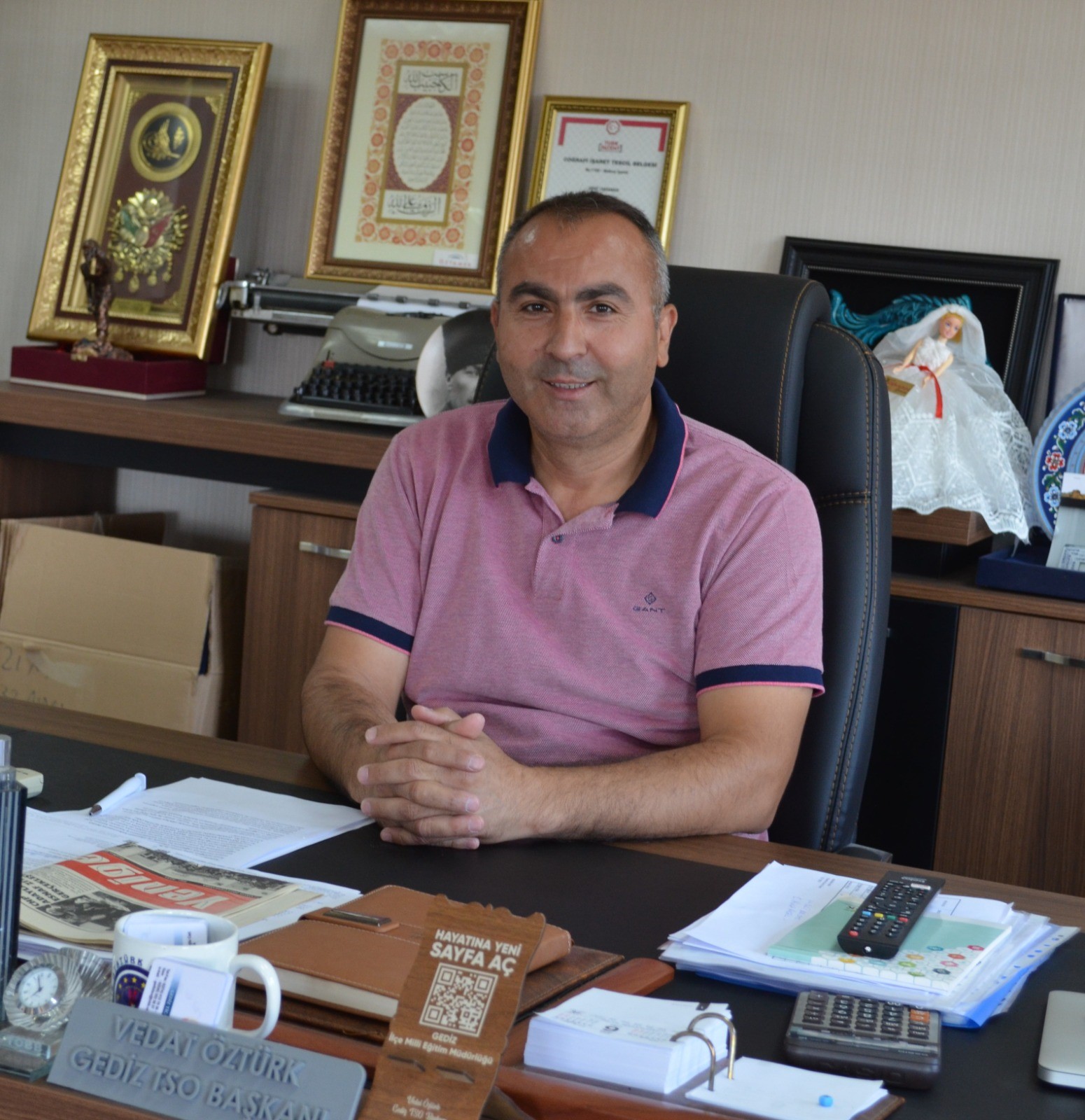 Kütahya’nın Gediz ilçesi Ticaret ve Sanayi Odası Başkanlığı tarafından düzenlenecek