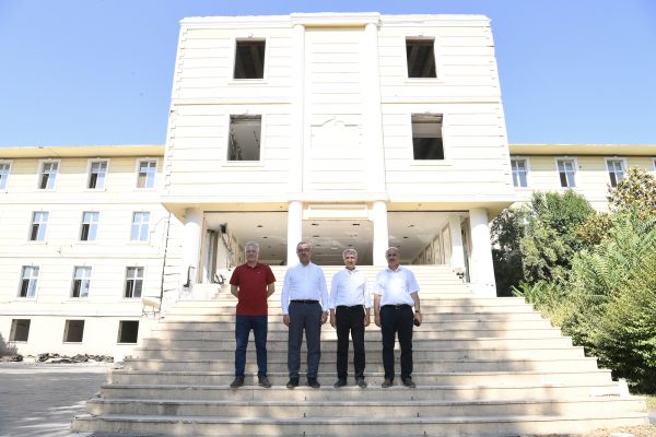 Vali Mükerrem Ünlüer ile şehir merkezinde bir dizi ziyaret ve