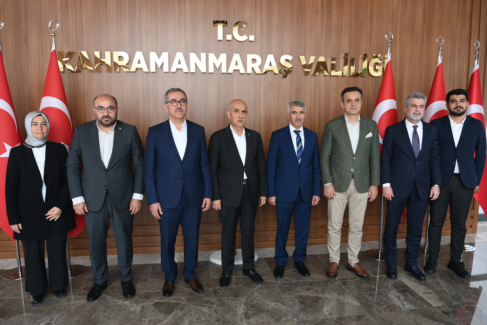 Şehrin yeni Valisi Mükerrem Ünlüer ve Cumhuriyet Başsavcısı Ramazan Murat