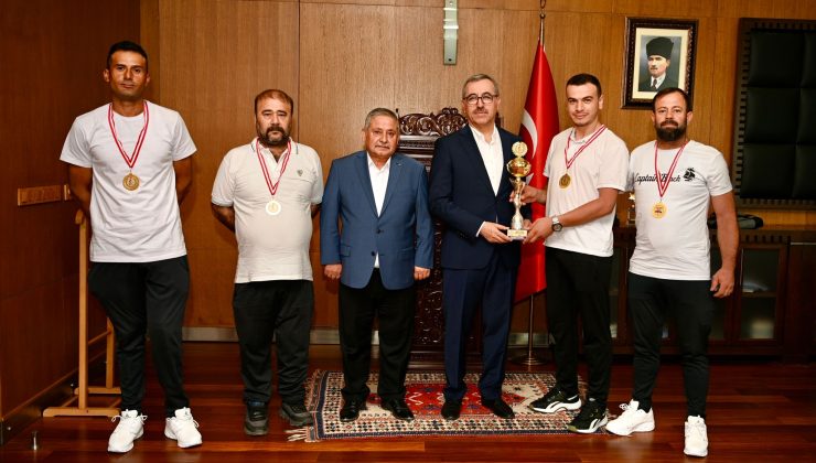 Kahramanmaraş Ampute Spor Kulübü’nden Başkan Güngör’e ziyaret