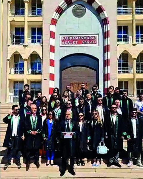 Kahramanmaraş Barosu Başkanı Av. M. Burak Gül,  Eski Denizli Barosu