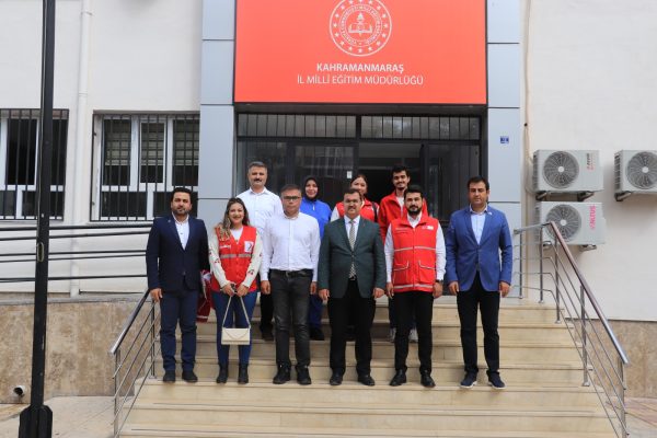 Kahramanmaraş İl Millî Eğitim Müdürlüğü ile Kahramanmaraş Kızılay Merkezi Müdürlüğü