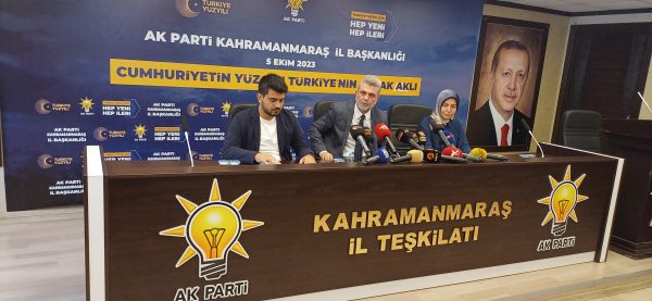 AK Parti İl Başkanı Fırat Görgel yaklaşan kongre öncesi şehirde