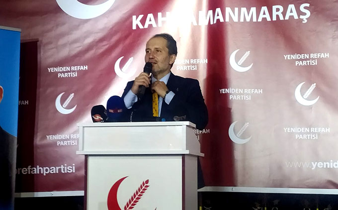 Yeniden Refah Partisi Genel Başkanı Dr. Fatih Erbakan, Kahramanmaraş ziyareti