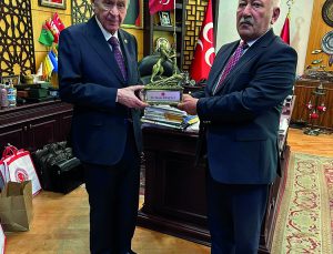 Çağlayancerit Belediye Başkanı Sarıaltun, Ankara’da Devlet Bahçeli ile Görüştü