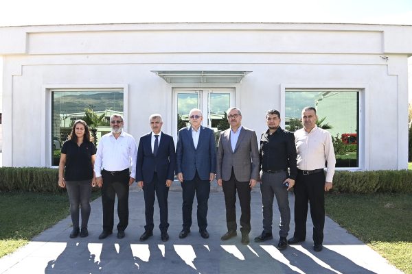 Büyükşehir Belediye Başkanı Hayrettin Güngör, Vali Mükerrem Ünlüer ve İl