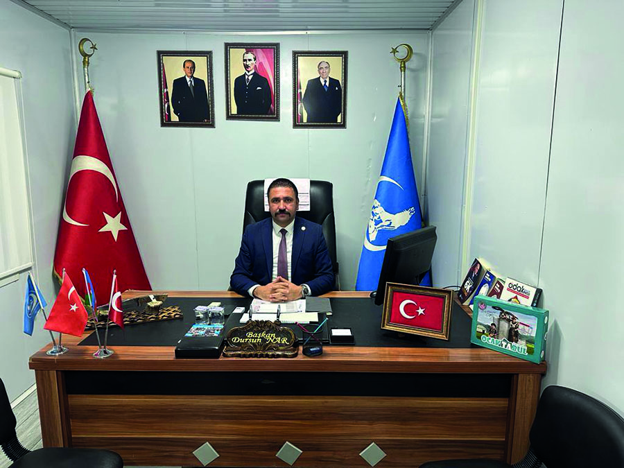 Kahramanmaraş Ülkü Ocakları İl Başkanı Dursun Nar, Türkiye Cumhuriyeti’nin 100.