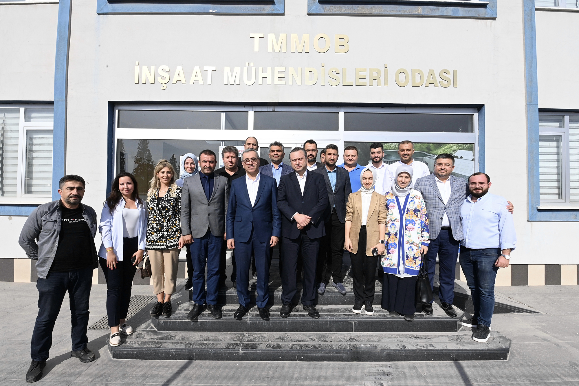 Kahramanmaraş Büyükşehir Belediye Başkanı Hayrettin Güngör, Kahramanmaraş İnşaat Mühendisleri Odası’nı
