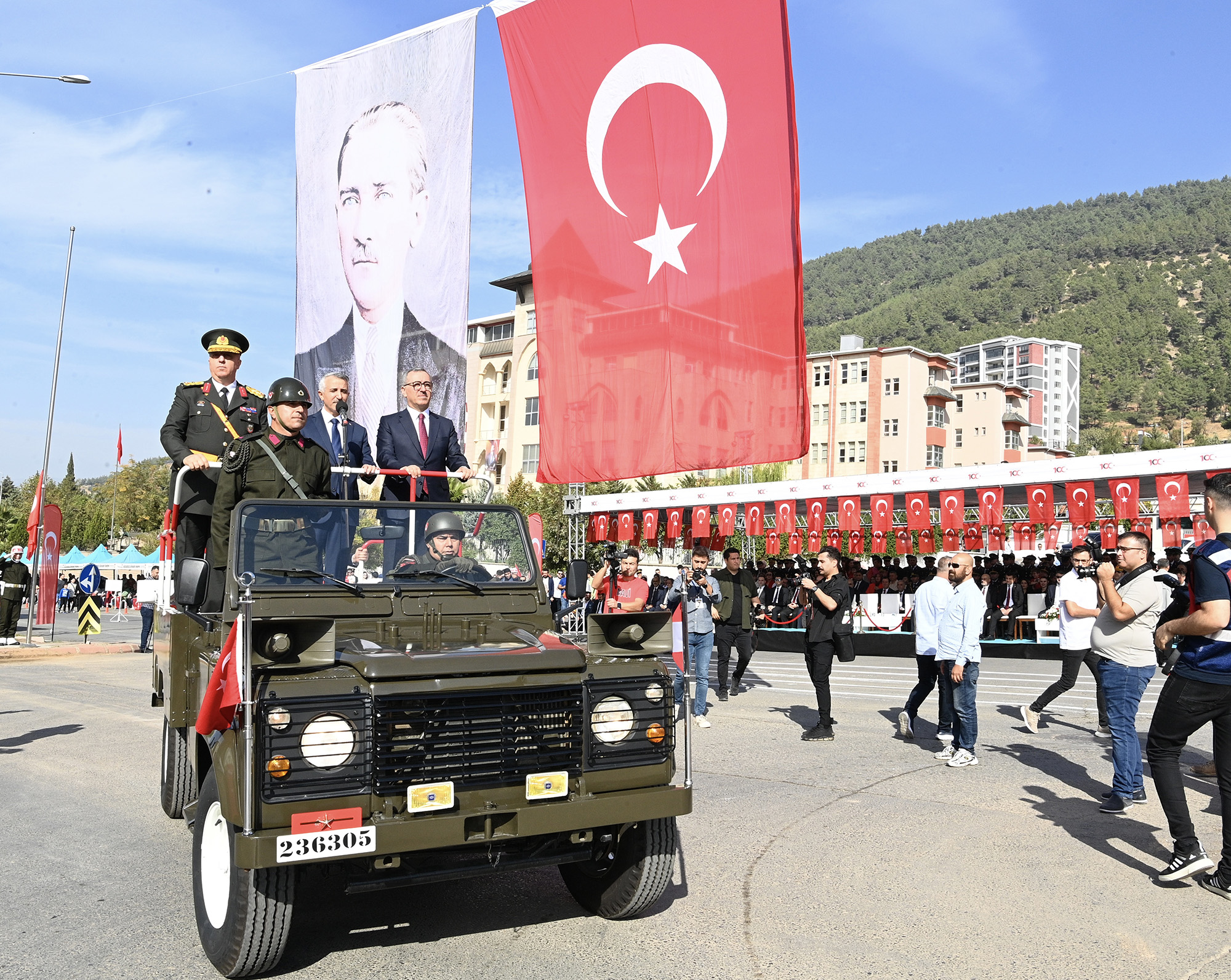 29 Ekim Cumhuriyet Bayramı’nın 100. yılı şehir protokolü ve vatandaşların