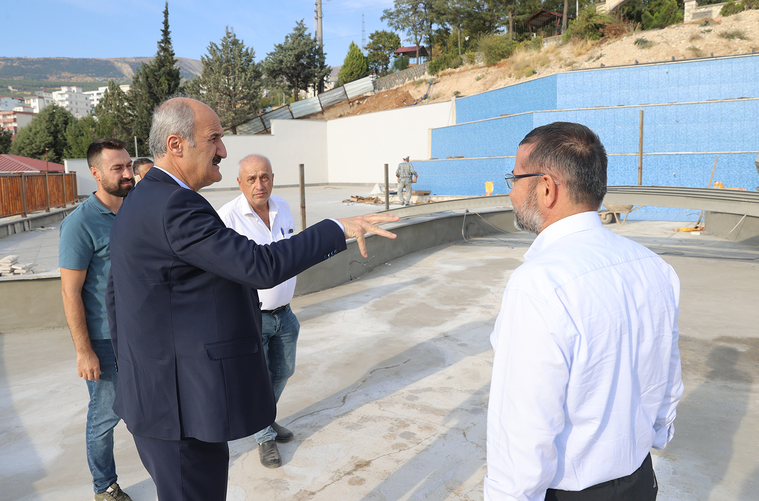 Dulkadiroğlu Belediyesi, Beyazıtlı Mahallesinde başlattığı Şelale Park projesinde sona yaklaşıyor.