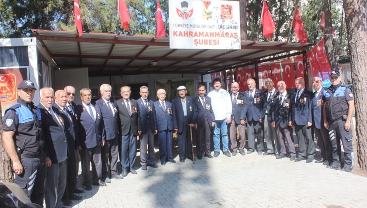 Afşinder’den Muharip Gazilere Vefa Ziyareti