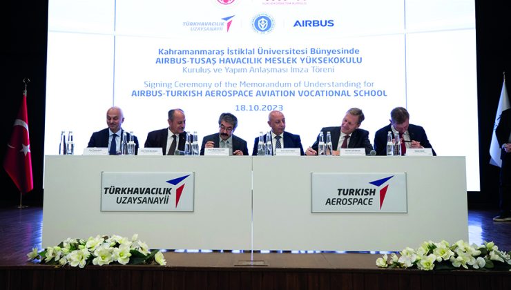 İstiklal Üniversitesi Havacılık Myo İçin Tusaş Ve Aırbus Arasında Protokol İmzalandı