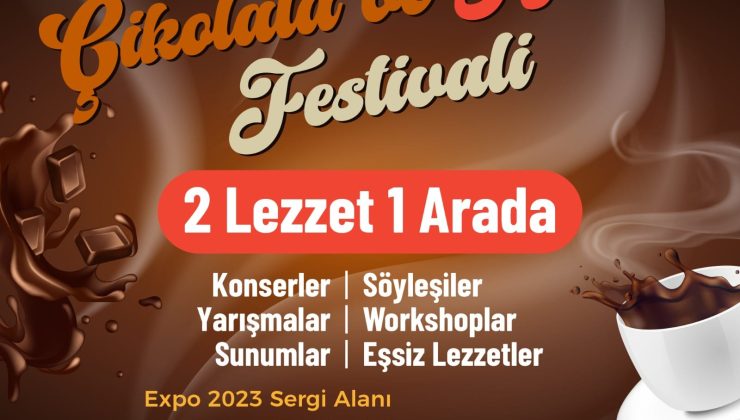 EXPO 2023 Çikolata ve Kahve Festivali başlıyor