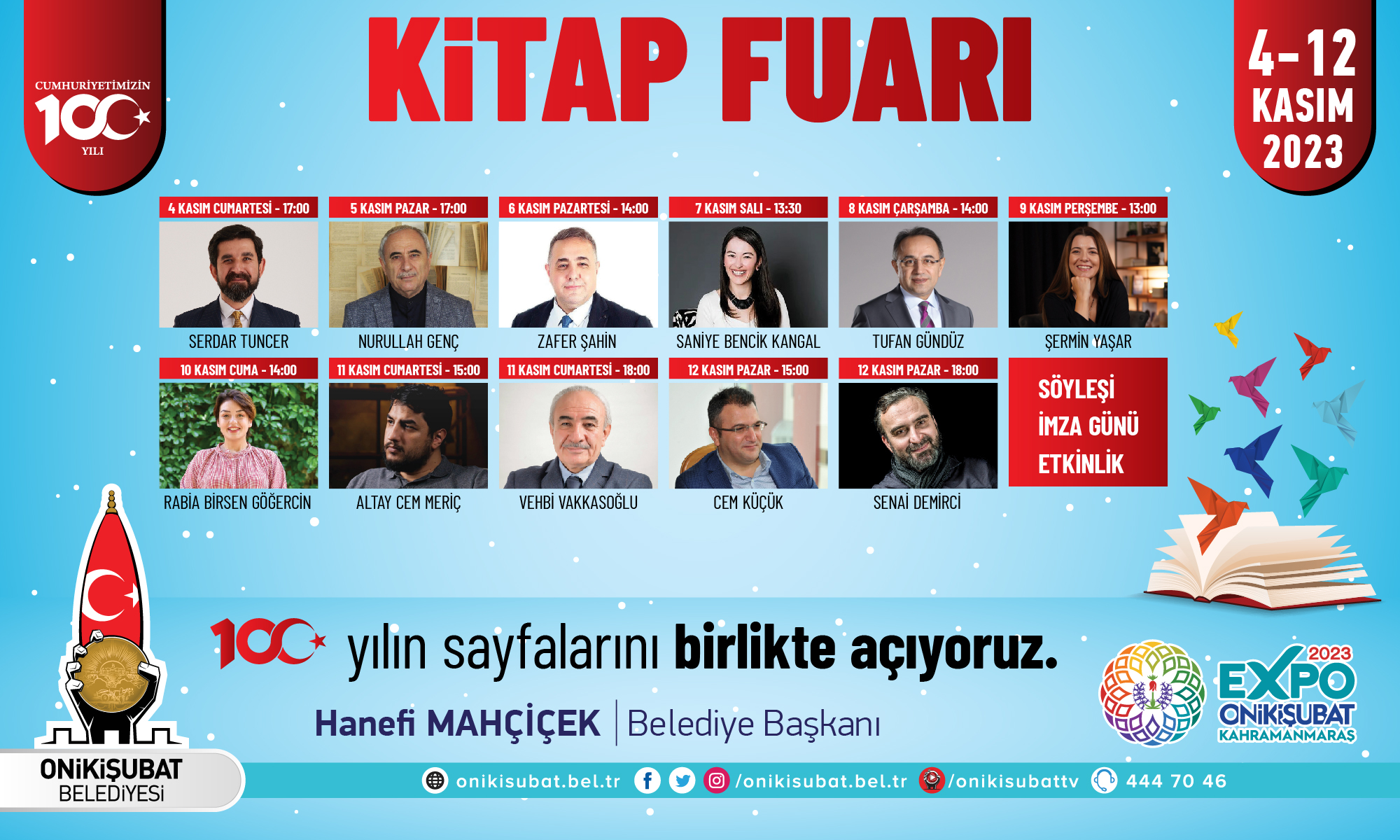 ‘Şiirin, şairin ve edebiyatın başkenti’ olarak bilinen Kahramanmaraş’ta kitapsever vatandaşların