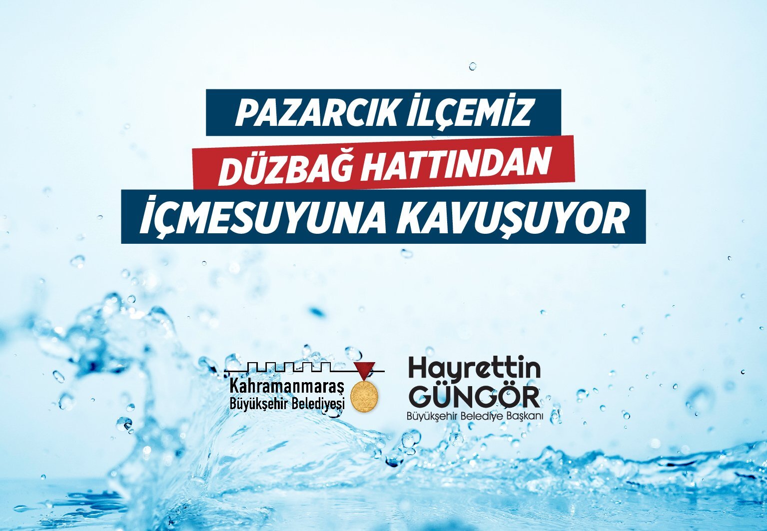 300 Milyon TL’lik yatırımda ilk kazma vuruluyor Büyükşehir Belediyesi tarafından 300 Milyon TL’lik yatırımla Pazarcık’ta hayata geçirilecek