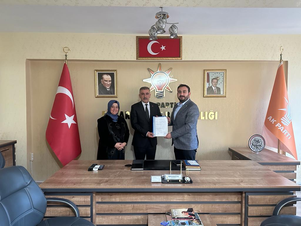 Ceyhan, Pazarcık için aday adaylığı başvurusunu yaptı İŞKUR İl Müdür Yardımcısı Murat Ceyhan, 6 Şubat depremlerinin merkez