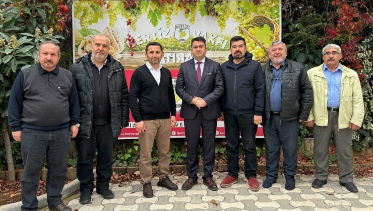 Ahmet Bülbül, Bertizliler Vakfı’nı Ziyaret Etti: Bertizin Sorunlarını Dinledik