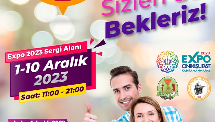 Kahramanmaraş Tekstil Fuarı, EXPO 2023’de kapılarını açıyor