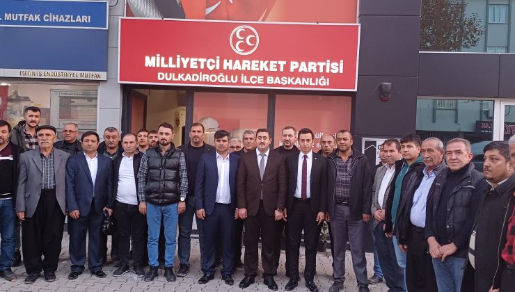 Muhtar Sivri Dulkadiroğlu Belediye başkan aday adayı oldu