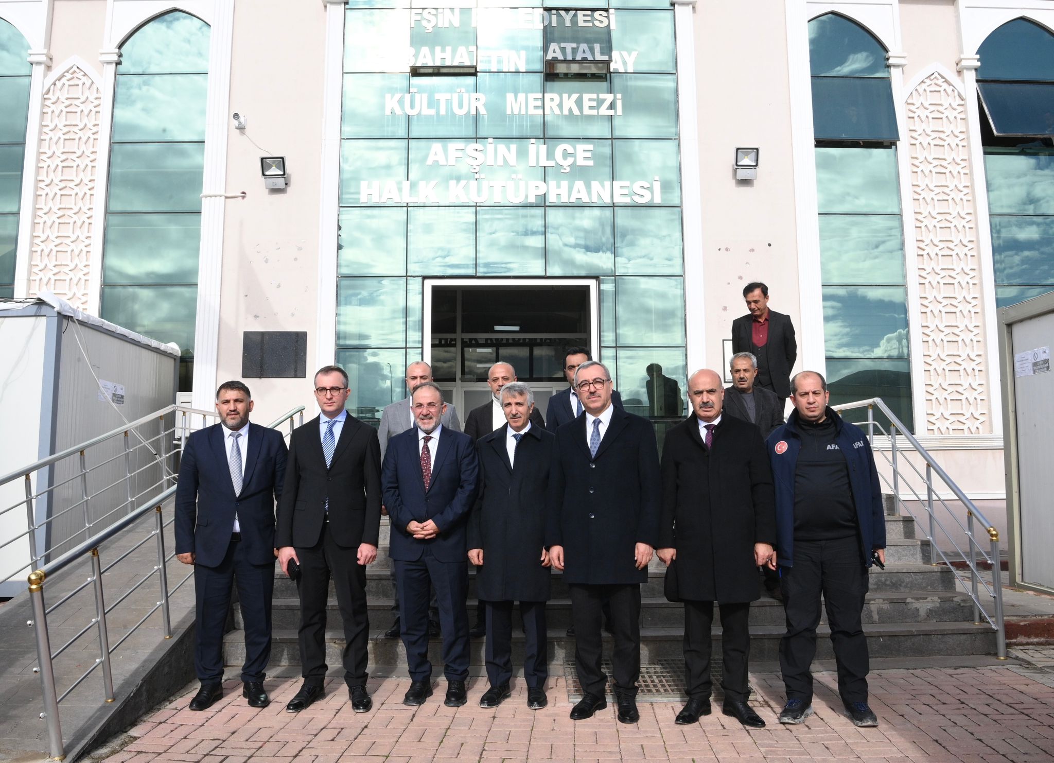 Kahramanmaraş Büyükşehir Belediye Başkanı Hayrettin Güngör, Vali Mükerrem Ünlüer ile