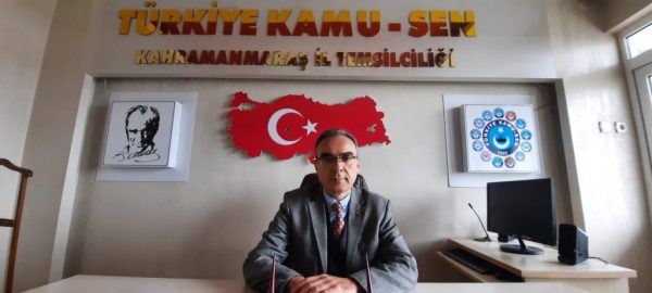 Türk Sağlık-Sen Kahramanmaraş Şube Başkanı Mehmet Özer, Türkiye Büyük Millet