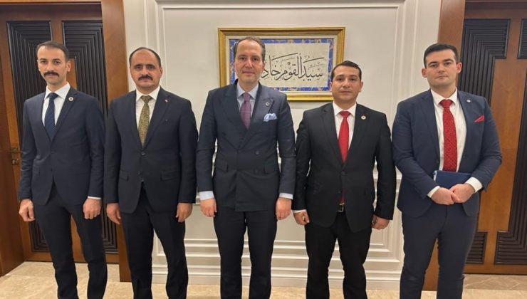 Atanamayan Uzmanlar Derneği, Yeniden Refah Partisi Genel Başkanı Dr. Fatih Erbakan’ı Ziyaret Etti