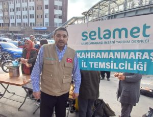 Selamet Uluslararası İnsani Yardım Derneği, Kahramanmaraş’ta Vatandaşlara Sıcak Çorba ve Ekmek İkramında Bulundu