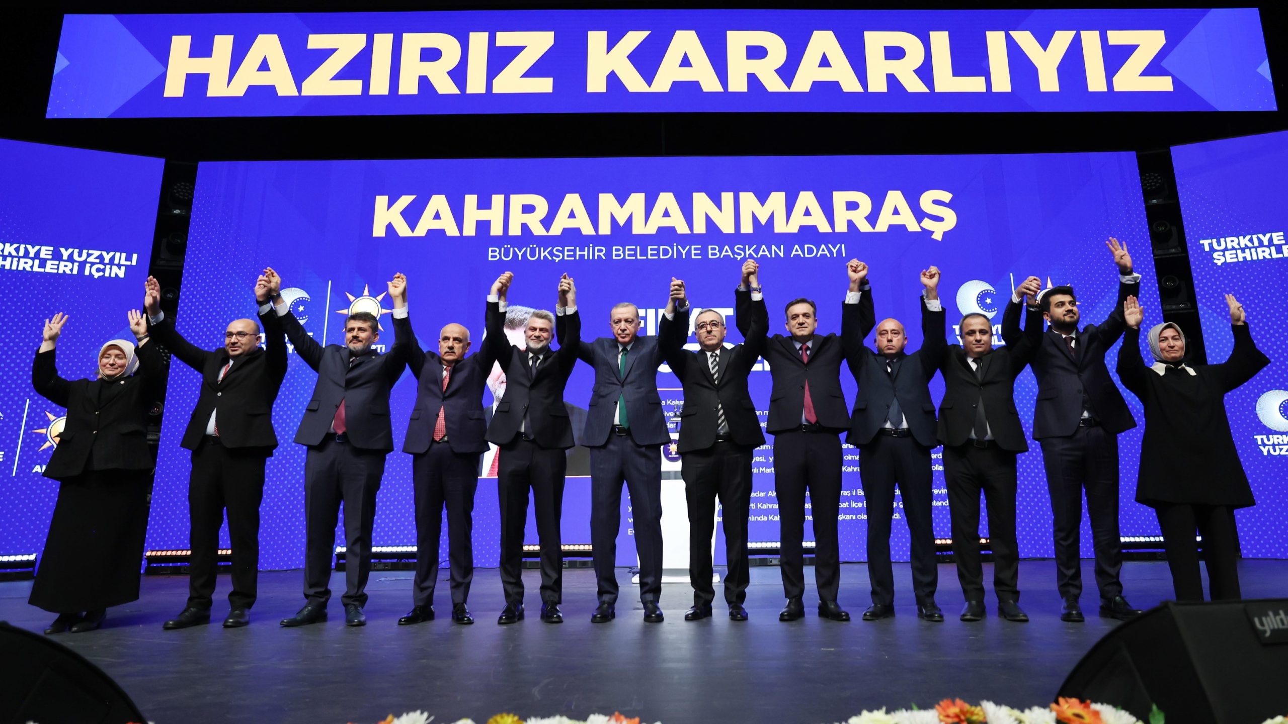 Cumhurbaşkanı Recep Tayyip Erdoğan tarafından AK Parti Kahramanmaraş Büyükşehir Belediye