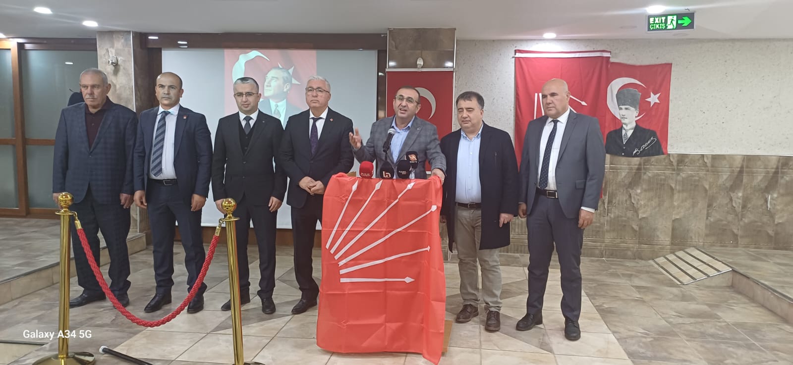 CHP Kahramanmaraş İl Başkanı Ünal Ateş, 10 Ocak Çalışan Gazeteciler