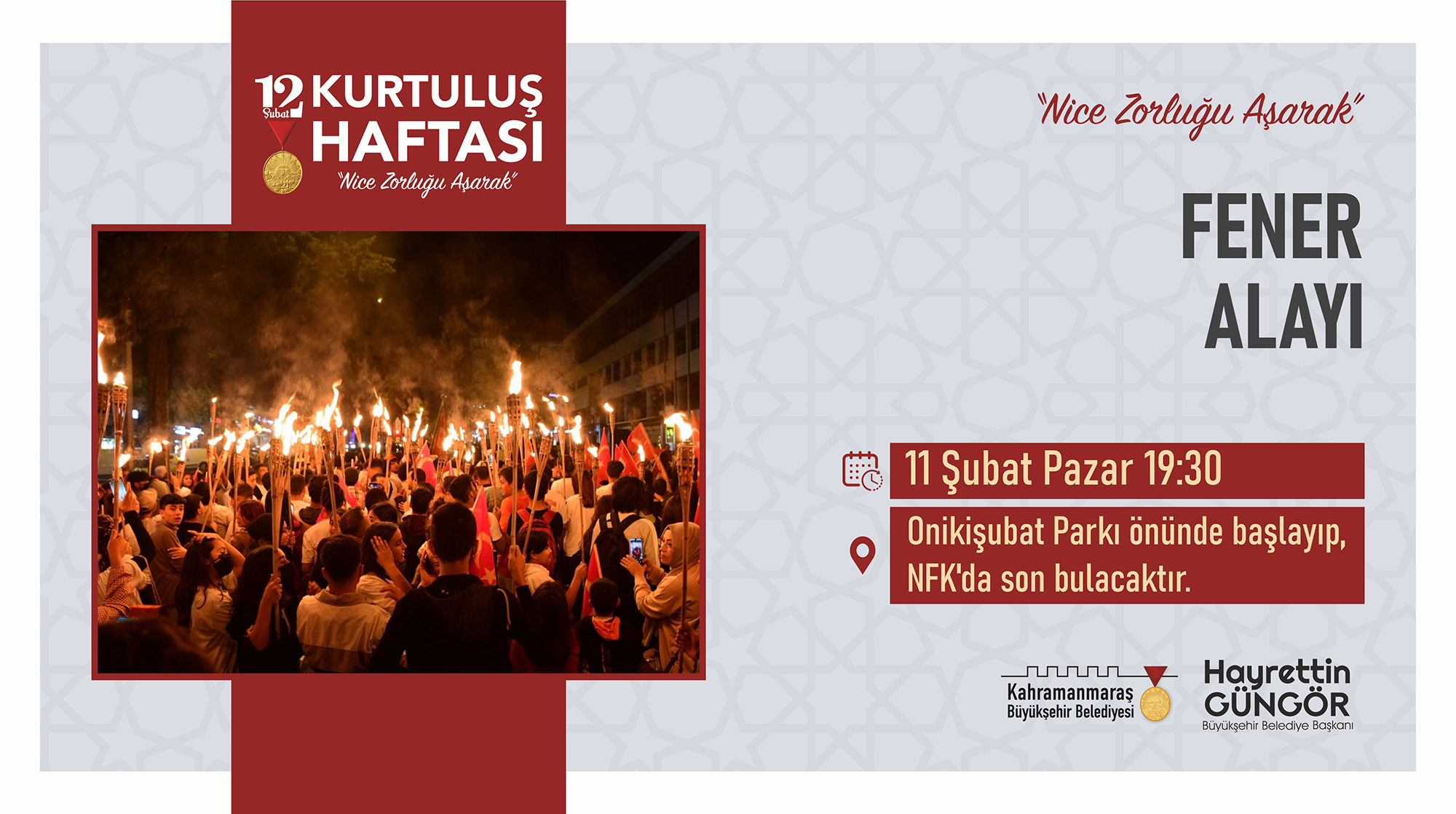 Kahramanmaraş’ın düşman işgalinden kurtuluşunun 104. yıl dönümü dolayısıyla Büyükşehir Belediyesi