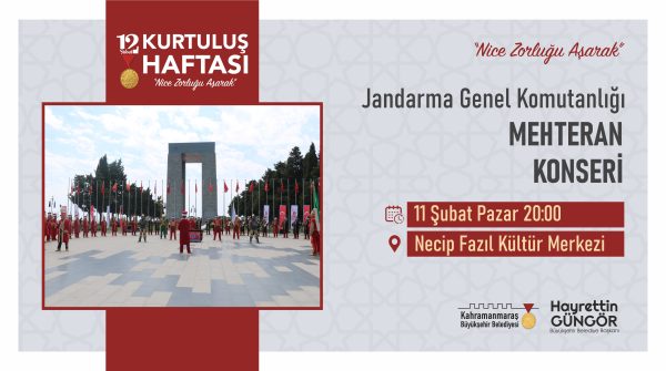 Kurtuluş Haftası anma etkinlikleri çerçevesinde 11 Şubat Pazar günü; Sütçü