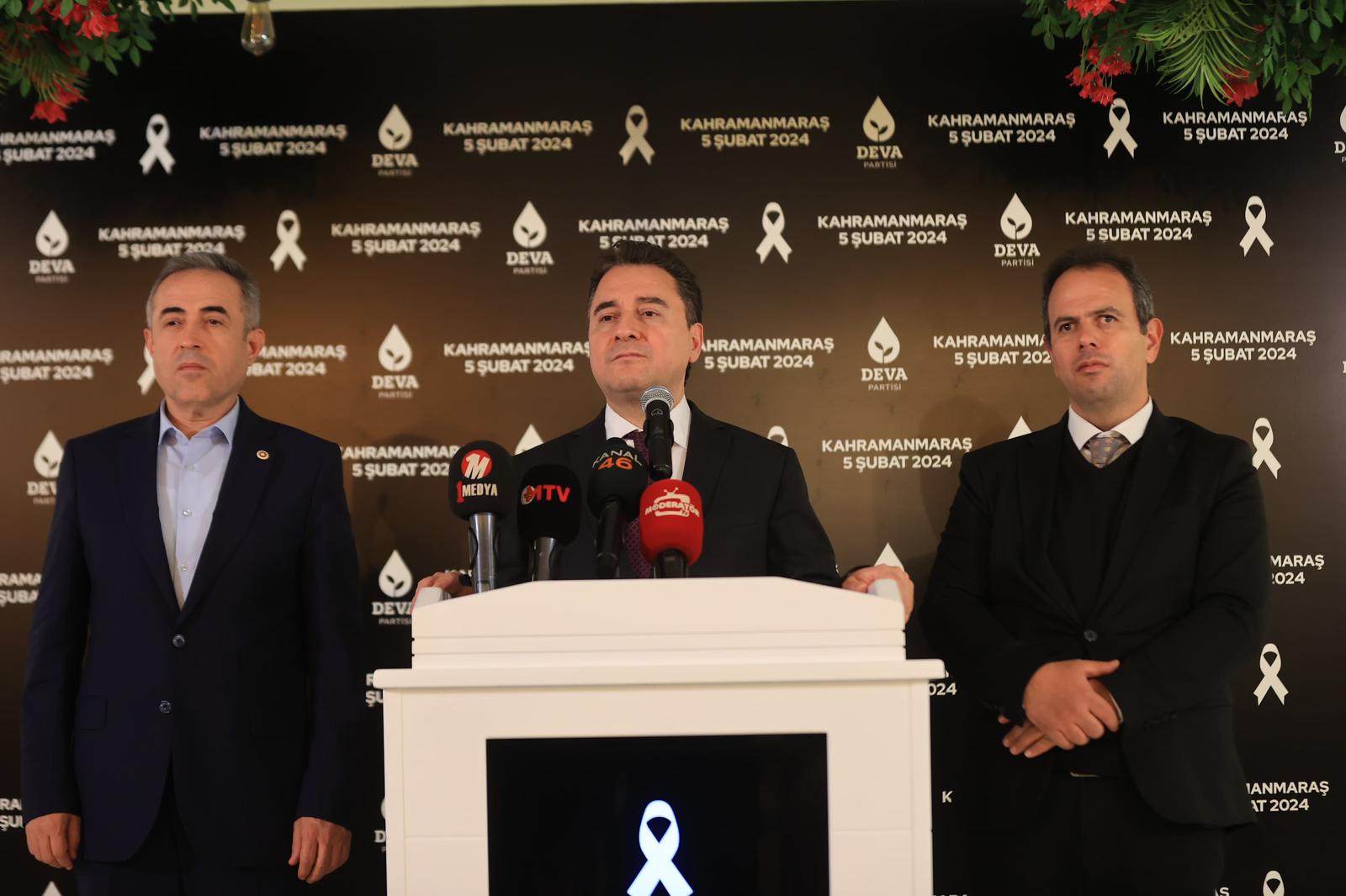 DEVA Partisi Genel Başkanı Ali Babacan, bir yıl önce yaşanan