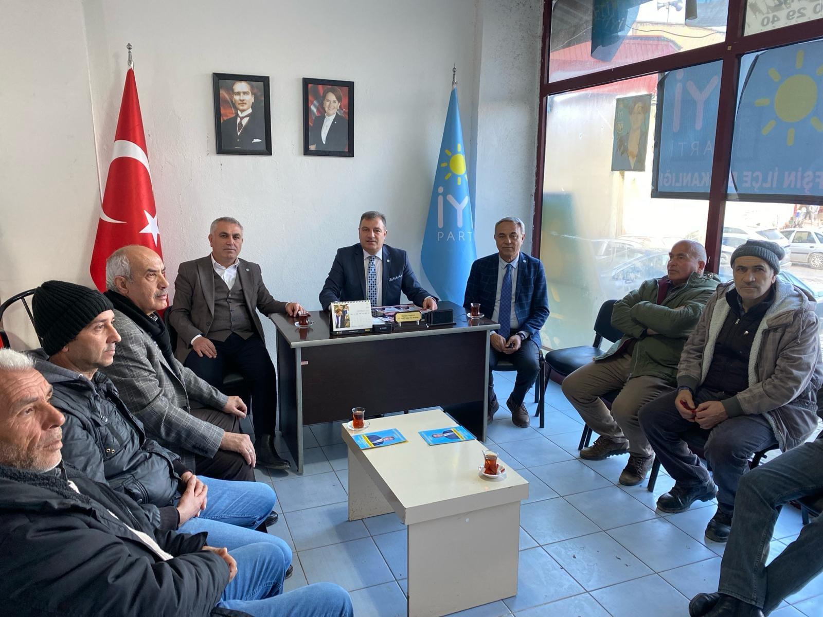 İYİ Parti Kahramanmaraş Büyükşehir Belediye Başkan Adayı Mesut Dedeoğlu kuzey