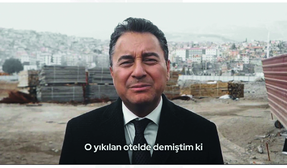 DEVA Partisi Genel Başkanı Ali Babacan, bir yıl önce yaşanan