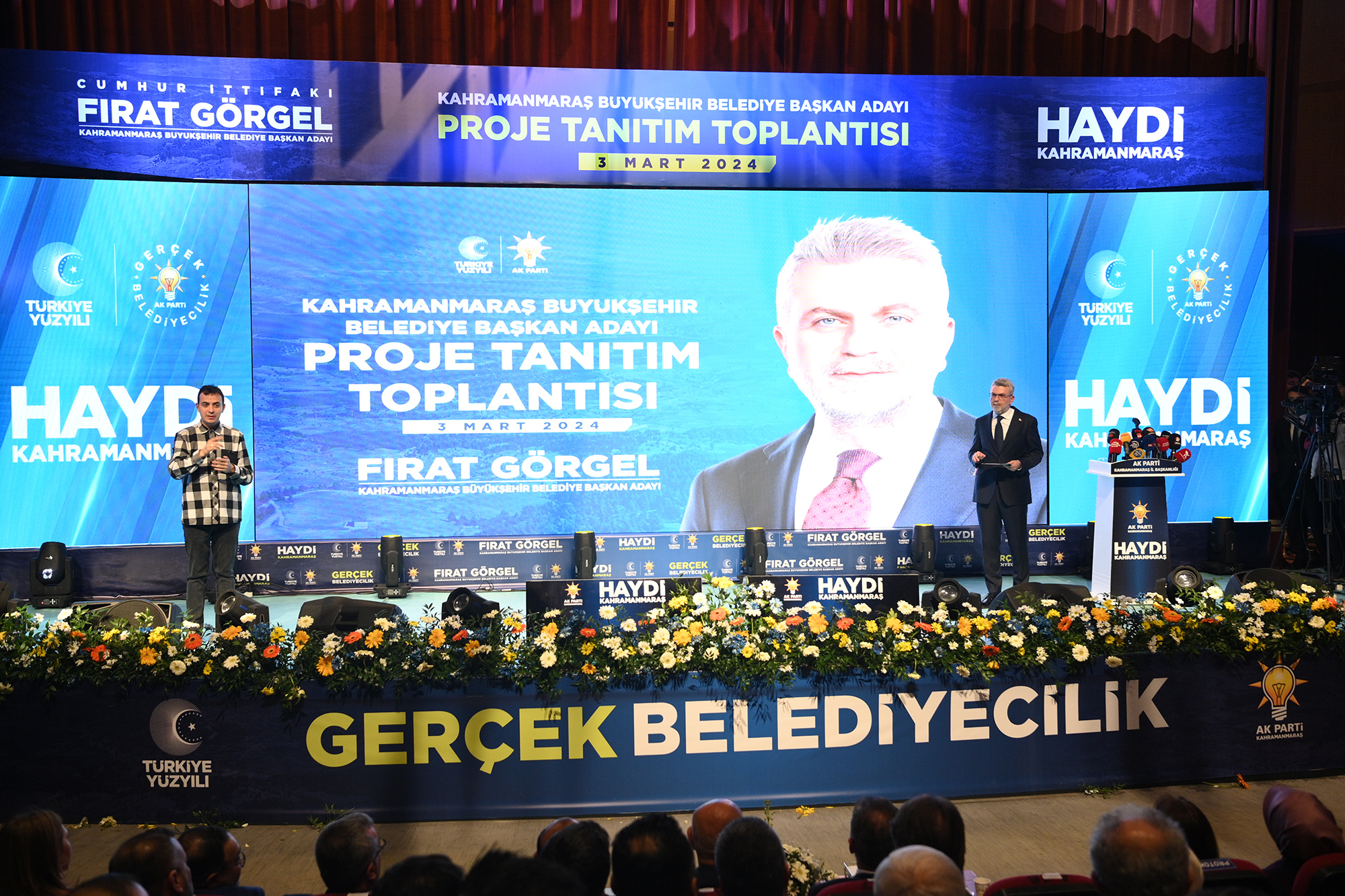 AK Parti Büyükşehir Belediye Başkan Adayı Fırat Görgel’in proje tanıtım