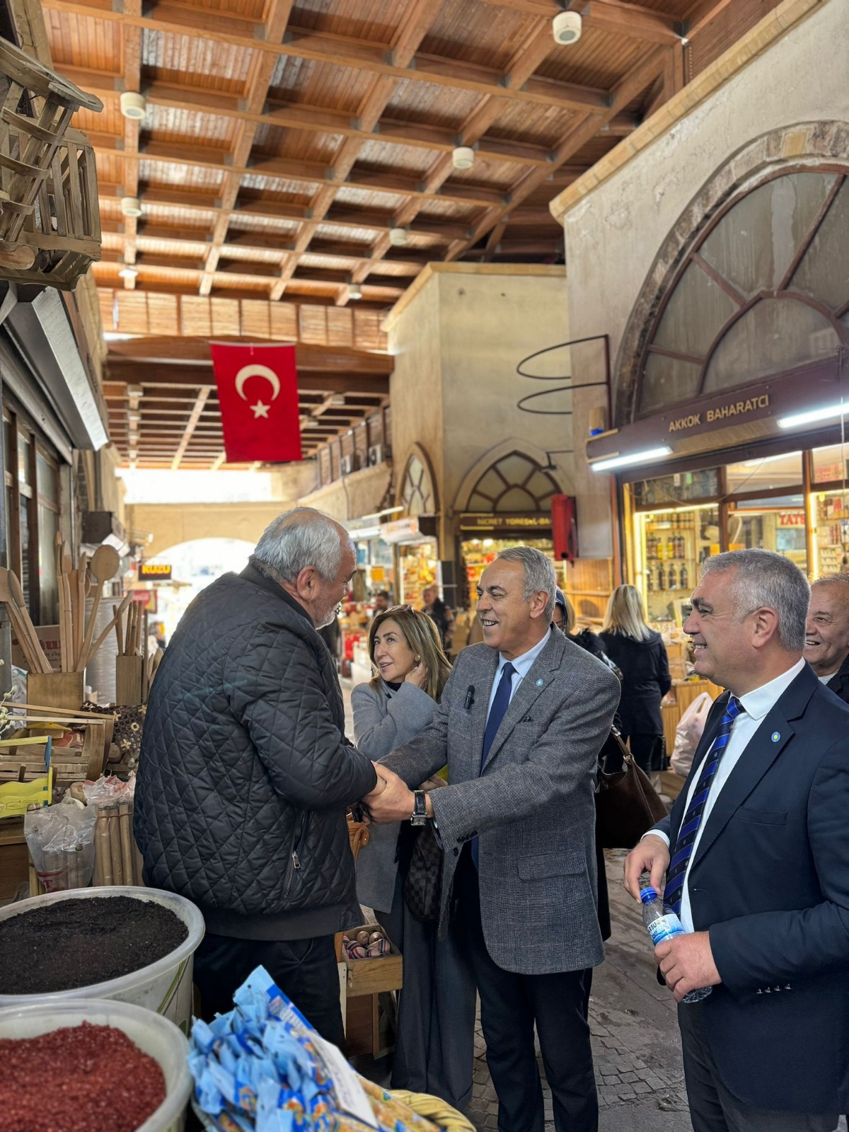 Seçim çalışmalarını aralıksız sürdüren İYİ Parti’nin Kahramanmaraş Büyükşehir Belediye Başkan