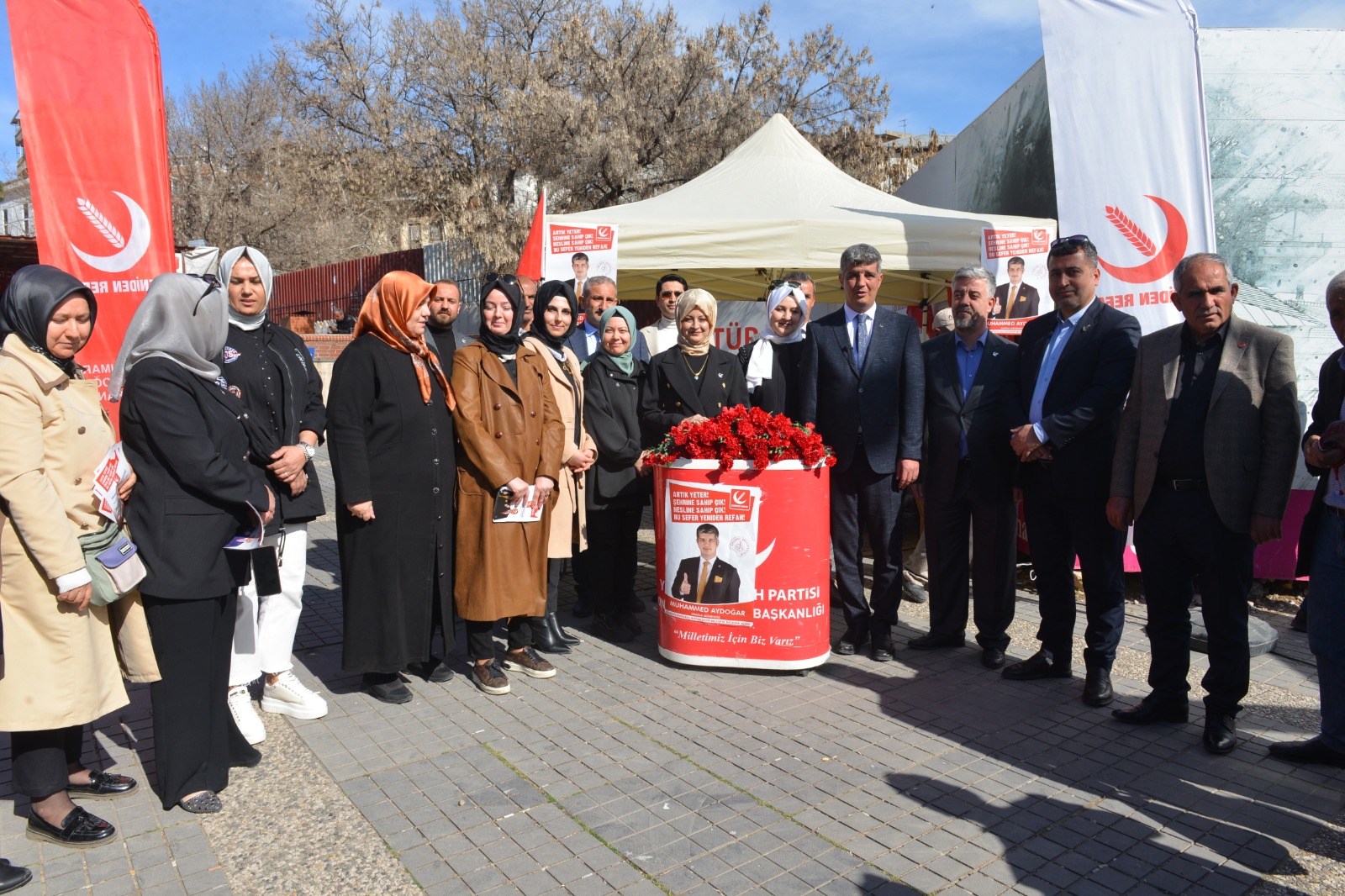 Yeniden Refah Partisi’nin Kahramanmaraş Büyükşehir Belediye Başkan adayı Muhammed Aydoğar,