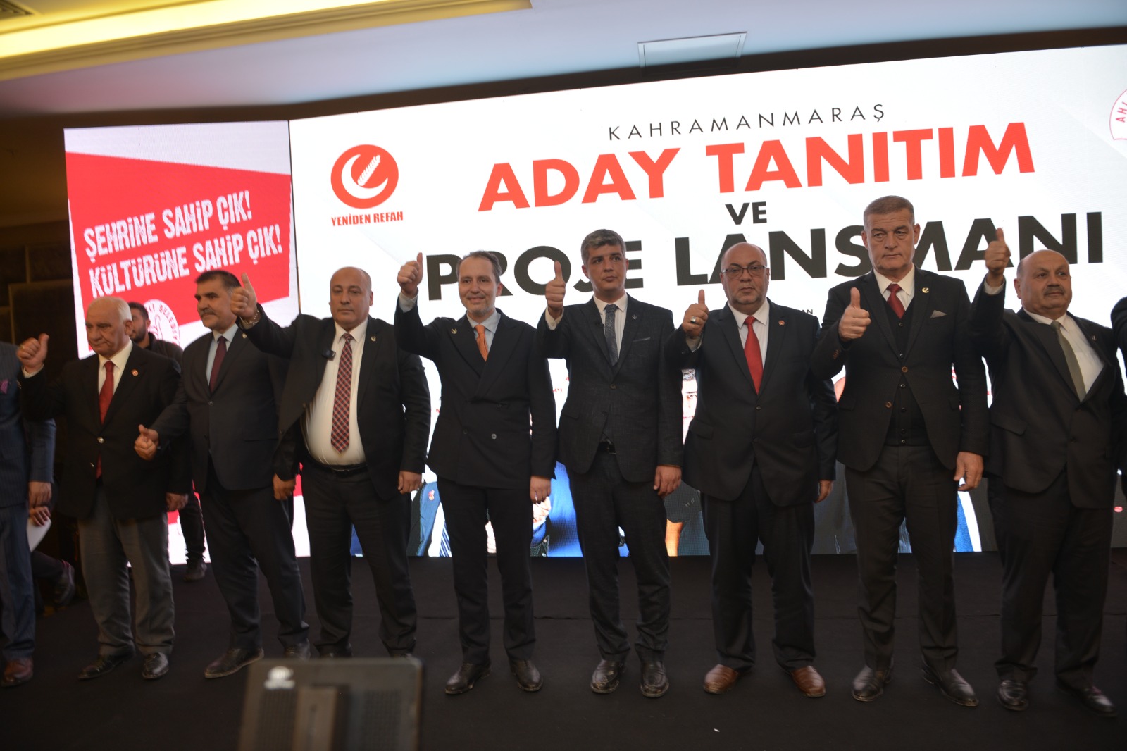 Yeniden Refah Partisi Genel Başkanı Dr. Fatih Erbakan Kahramanmaraş’taki iki