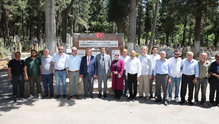 Arslanbey Ölüm Yıldönümünde Kabri Başında Anıldı