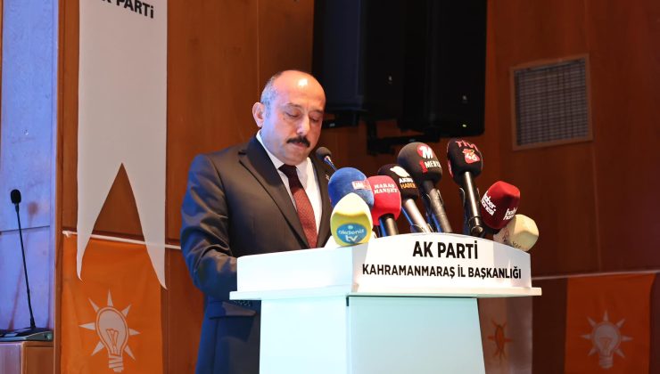 AK Parti Kahramanmaraş Genişletilmiş İl Danışma Meclisi Toplantısı yapıldı