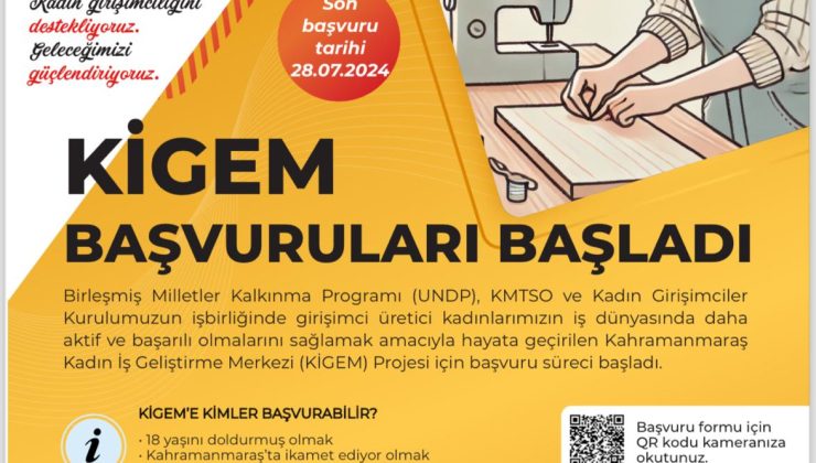 KİGEM BAŞVURULARI BAŞLADI