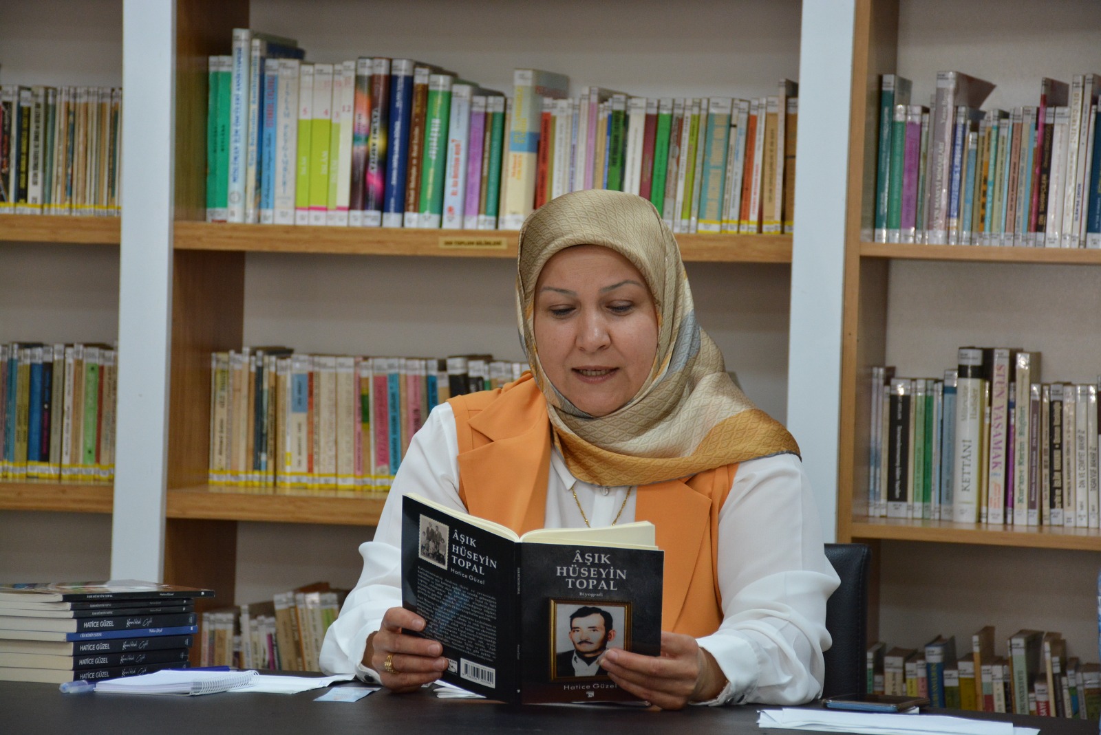 Kütüphane Söyleşileri’nin bu haftaki konuğu Yazar Hatice Güzel, NFK Halk