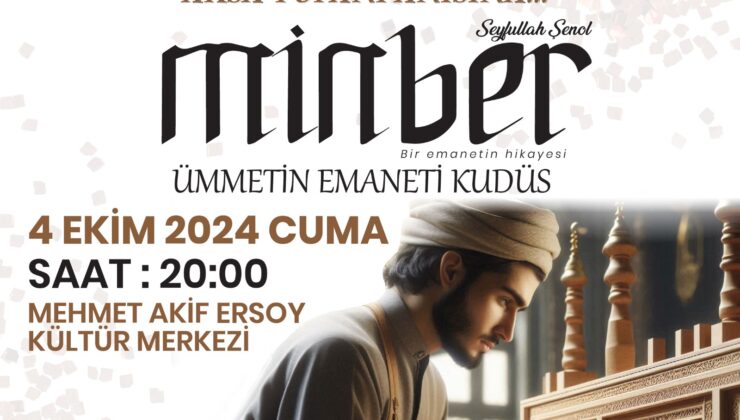 Dulkadiroğlu Belediyesi’nden “Ümmetin Emaneti Kudüs” Tiyatro Gösterisi