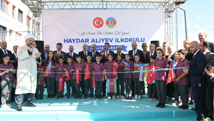 Haydar Aliyev İlkokulu’nun Açılışı Gerçekleştirildi