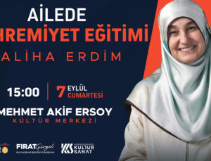 Saliha Erdim, “Ailede Mahremiyet Eğitimi” Anlatacak