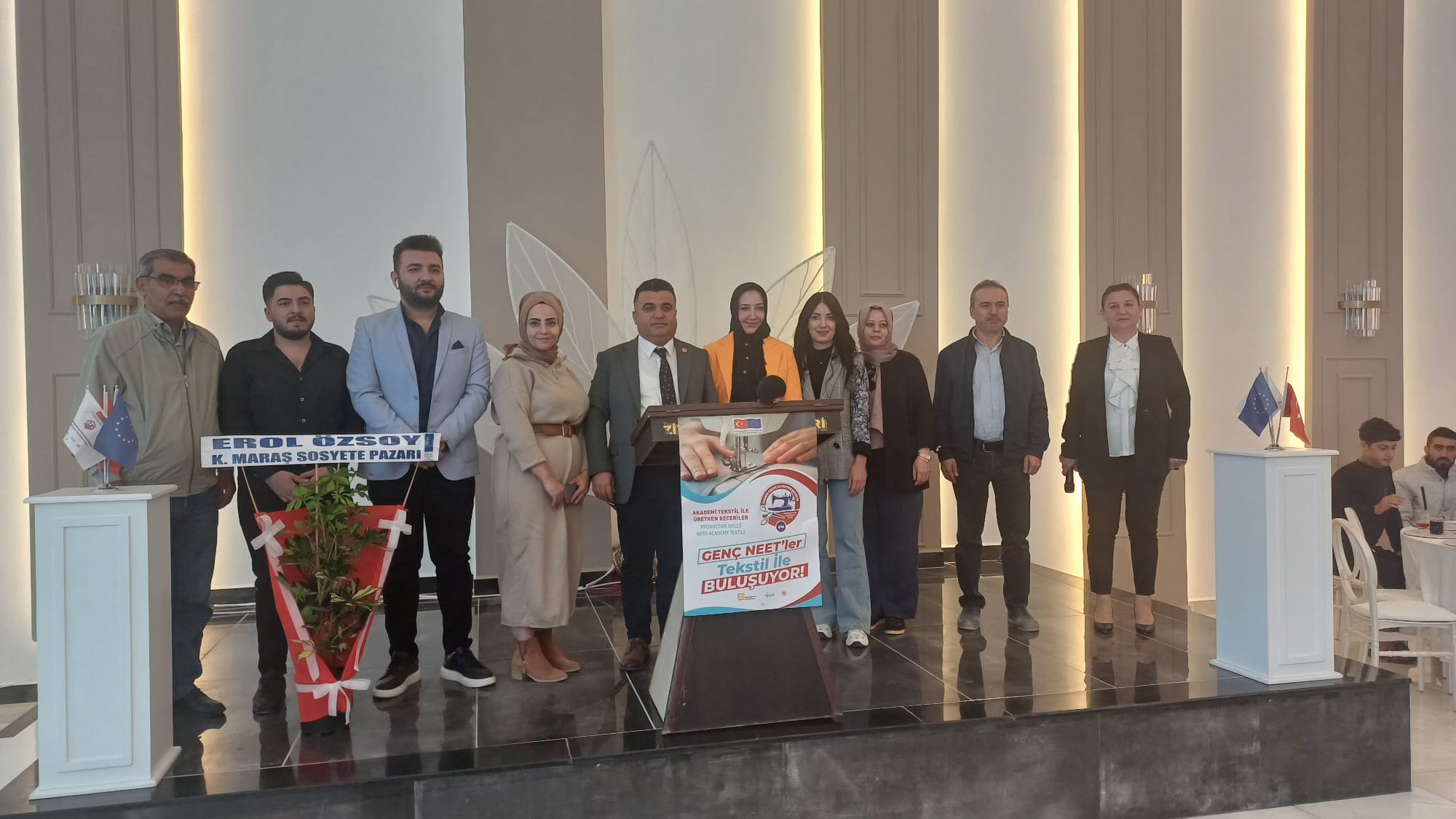 Kahramanmaraş Terziler ve Konfeksiyoncular Odası tarafından gençlerin işgücü piyasasına kazandırılması