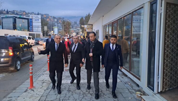 CHP Heyeti Kahramanmaraş’ta: İş Dünyası, STK’lar ve Esnafın Sorunları Dinlendi